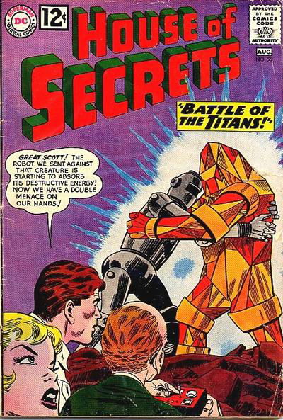 House of Secrets (DC, 1956 series) #55 (July-August 1962)