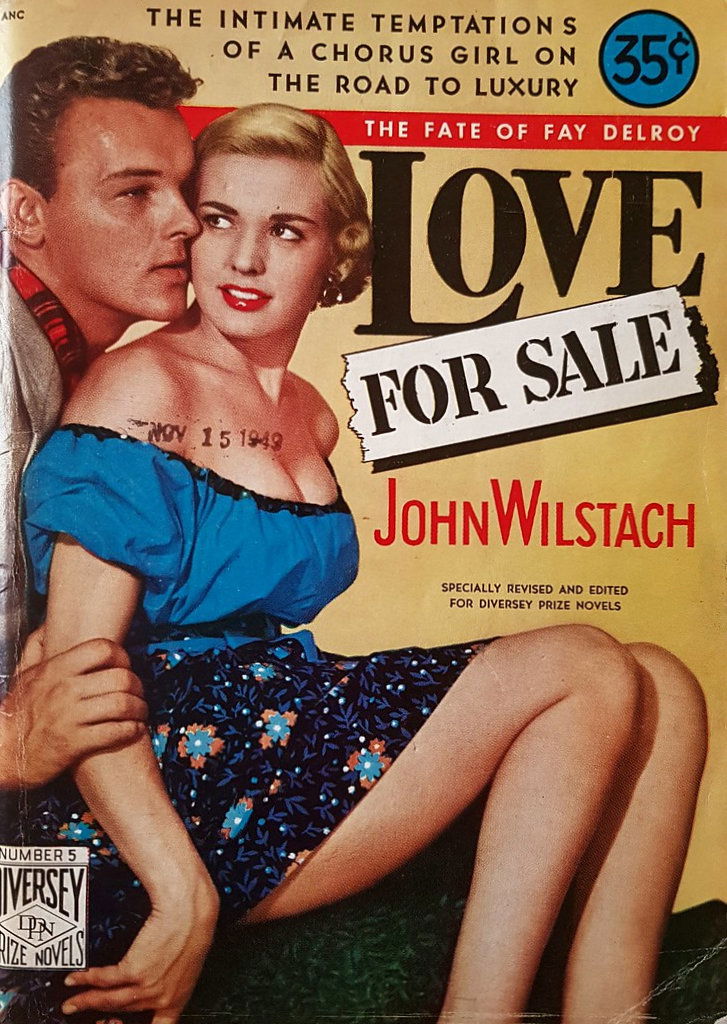 Diversity Prize Novels (Unknown, 1949 series) #5 — Love for Sale: The Fate of Fay Delroy ([November 1949?])