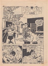 Batman (Colour Comics, 1950 series) #93 — Am I Really Batman? (page 1)