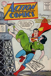 Action Comics (DC, 1938 series)  #203 (April 1955) — The International Daily Planet!