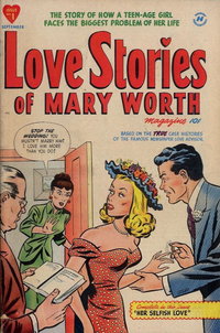 Love Stories of Mary Worth (Harvey, 1949 series)  #1 (September 1949)