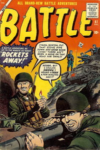 Battle (Atlas [Marvel], 1951 series)  #61 (December 1958)