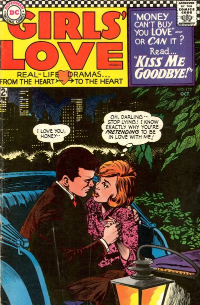 Girls' Love Stories (DC, 1949 series) #122 (October 1966)