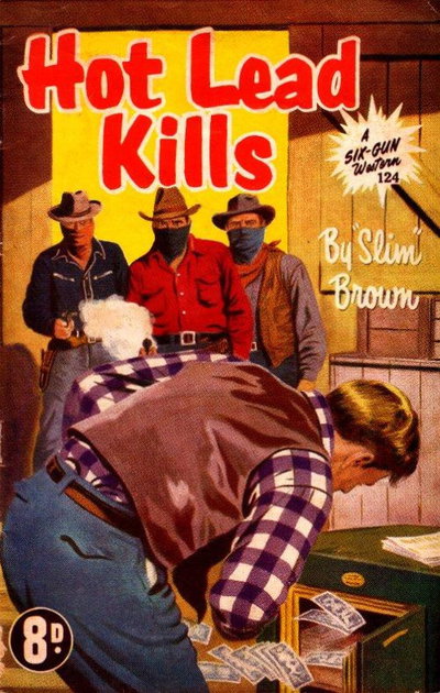 A Six-Gun Western  #124 ([September 1953?])