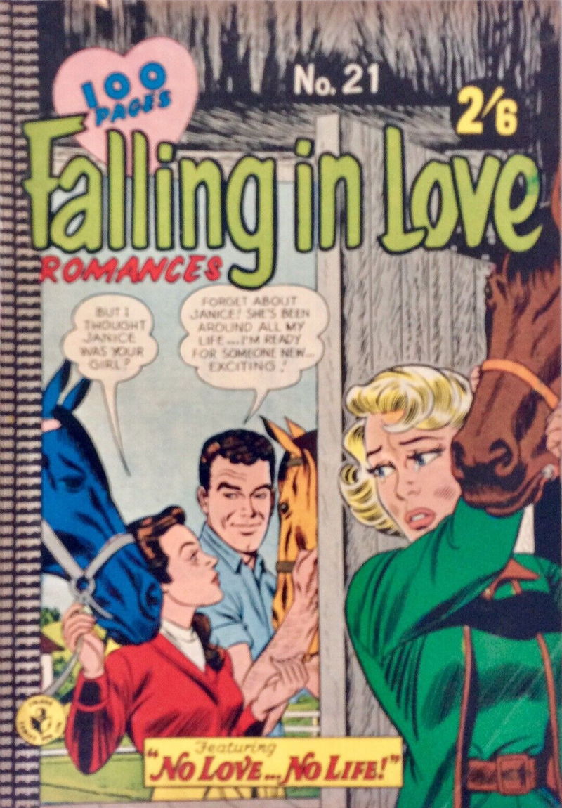 Falling in Love Romances (Colour Comics, 1958 series) #21 ([February 1964?])