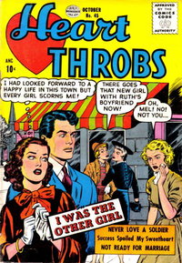 Heart Throbs (Quality, 1949 series)  #45 (October 1956)