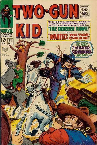 Two Gun Kid (Marvel, 1953 series) #91 April 1968