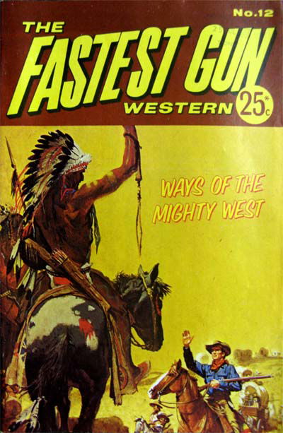 The Fastest Gun Western (KG Murray, 1974 series) #12 ([July 1974?])