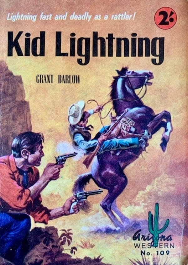 Arizona Western (Cleveland, 1955? series) #109 — Kid Lightning ([1959?])