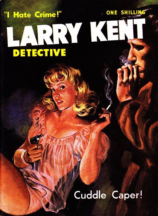 Larry Kent Detective (Cleveland, 1954 series) #101 — Cuddle Caper! ([September 1962?])