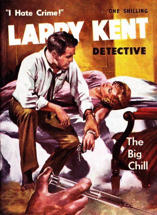 Larry Kent Detective (Cleveland, 1954 series) #105 — The Big Chill ([January 1963?])