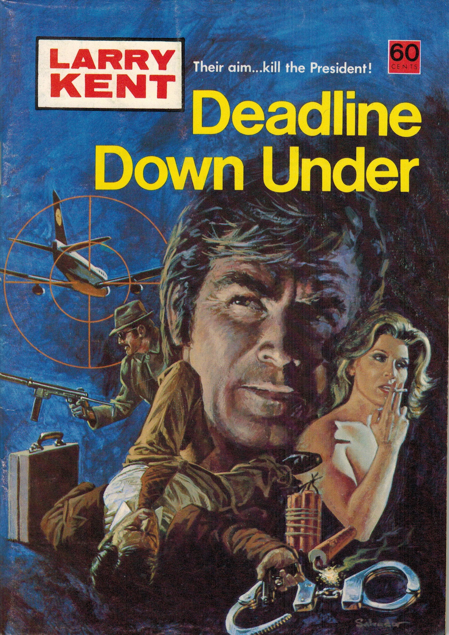 Larry Kent (Cleveland, 1954? series) #801 — Deadline Down Under ([August 1973?])