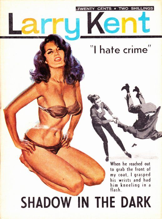 Larry Kent (Cleveland, 1954? series) #631 — Shadow in the Dark ([May 1966?])