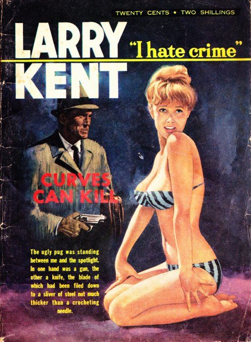 Larry Kent (Cleveland, 1954? series) #642 — Curves Can Kill  ([December 1966?])