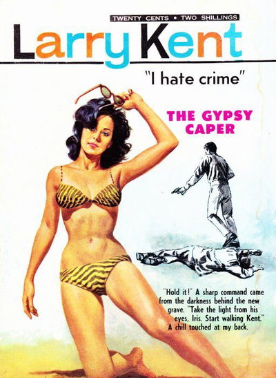 Larry Kent (Cleveland, 1954? series) #644 — The Gypsy Caper [January 1967?]