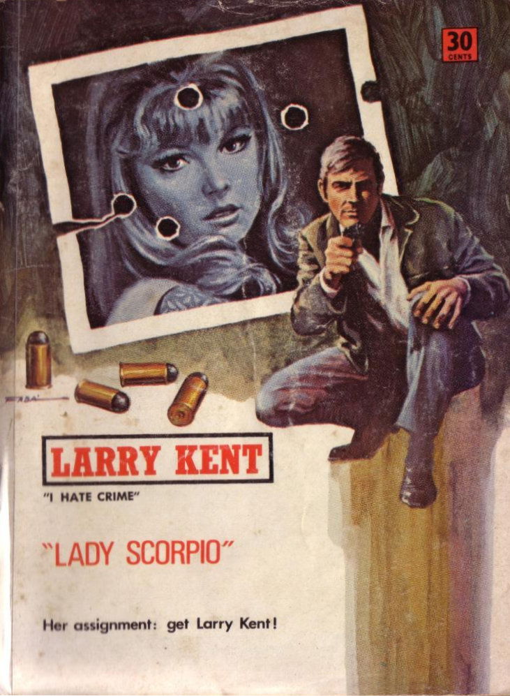 Larry Kent (Cleveland, 1954? series) #719 — Lady Scorpio ([March 1970?])