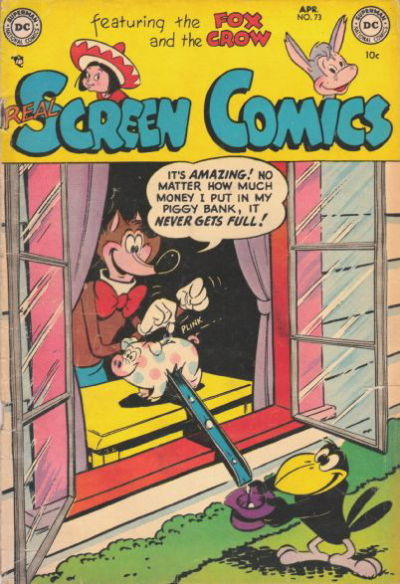 Real Screen Comics (DC, 1945 series) #73 April 1954