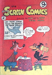 Real Screen Comics (Colour Comics, 1954 series)  #18 ([October 1955]) — No title recorded