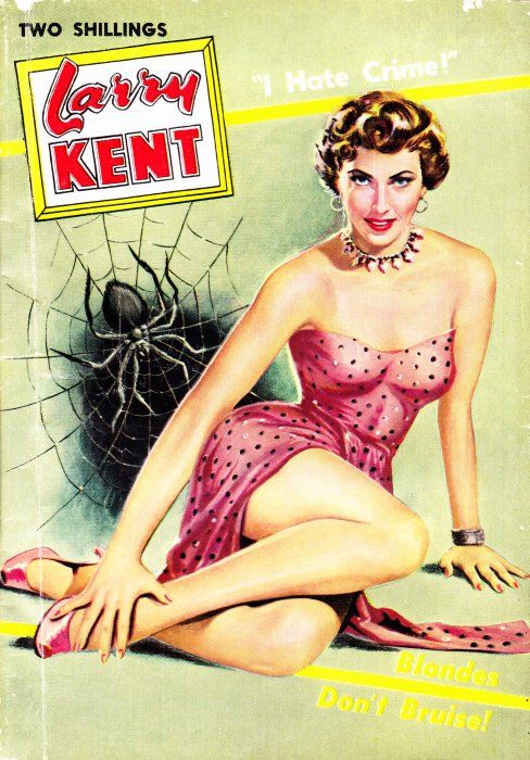 Larry Kent (Cleveland, 1954? series) #529 — Blondes Don’t Bruise ([November 1957?])