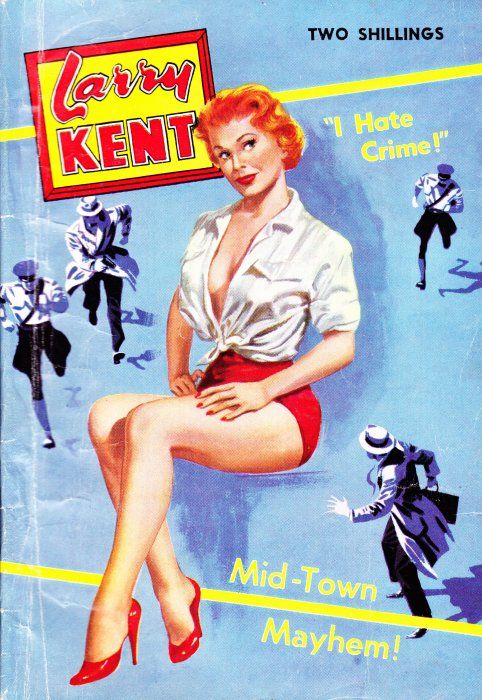 Larry Kent (Cleveland, 1954? series) #551 — Mid-Town Mayhem! ([September 1959?])