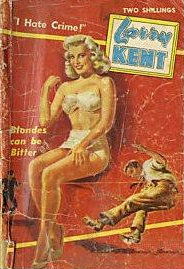 Larry Kent (Cleveland, 1954? series) #544 — Blondes Can Be Bitter! [February 1959?]