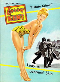 Larry Kent (Cleveland, 1954? series) #588 — Lady in Leopard Skin [October 1962?]