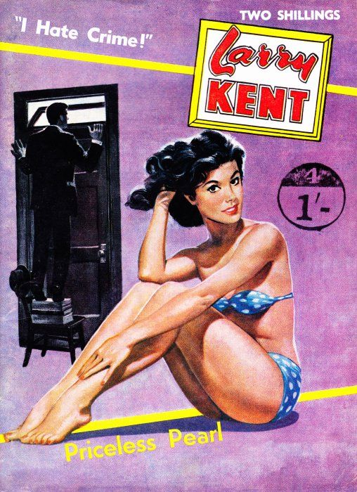 Larry Kent (Cleveland, 1954? series) #598 — Priceless Pearl ([August 1963?])