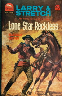 Cougar Western (Cleveland, 1950? series) #616 — Lone Star Reckless [November 1974?]