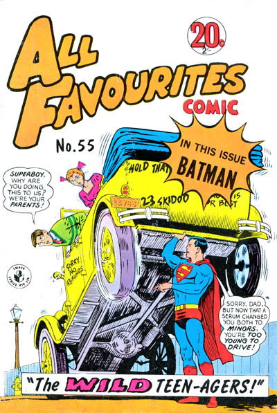 All Favourites Comic (Colour Comics, 1960 series) #55 ([July 1966?])