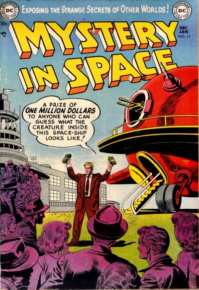 Mystery in Space (DC, 1951 series) #11 (December 1952-January 1953)