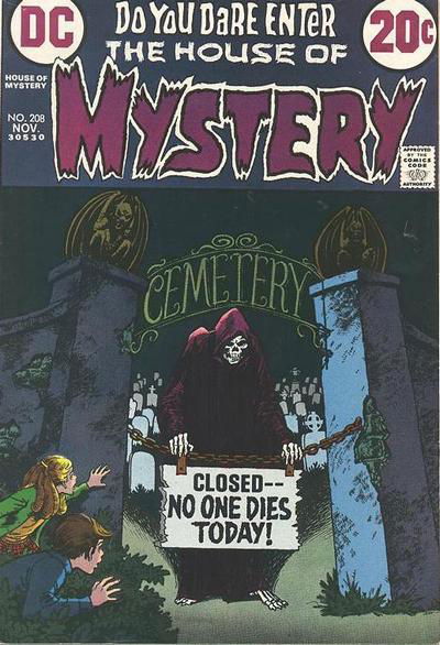 House of Mystery (DC, 1951 series) #208 November 1972