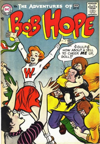 The Adventures of Bob Hope (DC, 1950 series) #42 December 1956-January 1957