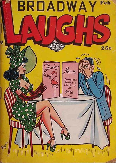 Broadway Laughs (Prize, 1950 series) v9#11 February 1952