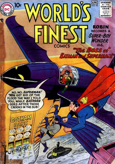 World's Finest Comics  #93 (March-April 1958)