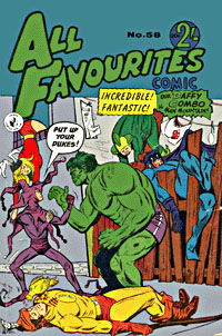 All Favourites Comic (Colour Comics, 1960 series) #58