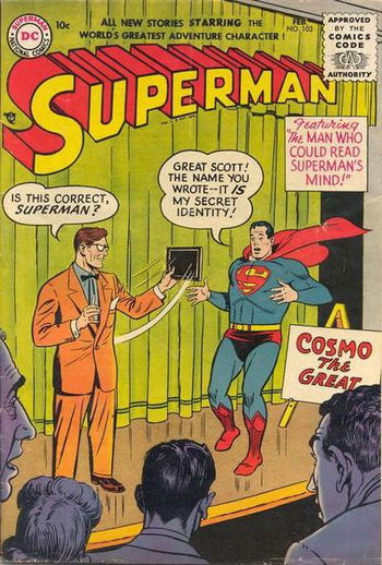 The Man Who Could Read Superman's Mind!