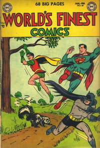 World's Finest Comics (DC, 1941 series)  #68 (January-February 1954) — Untitled