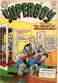 Superboy (DC, 1949 series) #55 (March 1957)