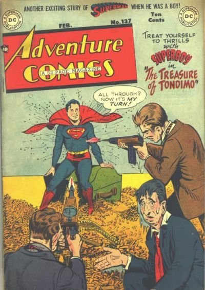 Adventure Comics (DC, 1938 series) #137 (February 1949)