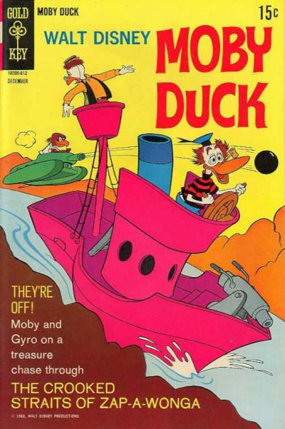 Walt Disney Moby Duck  #4 (December 1968)