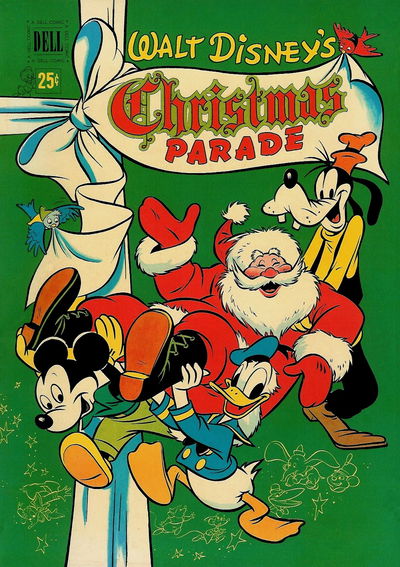 Walt Disney's Christmas Parade (Dell, 1949 series) #2 November 1950