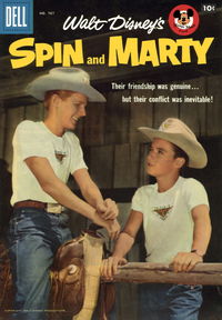 Four Color (Dell, 1942 series) #767 — Walt Disney's Spin and Marty (February 1957)