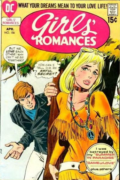 Girls' Romances (DC, 1950 series) #156 (April 1971)