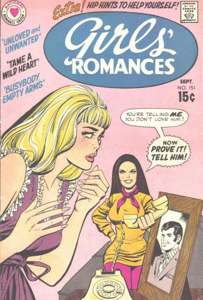 Girls' Romances (DC, 1950 series) #151 (September 1970)