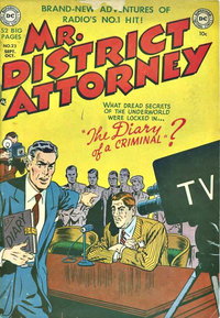 Mr. District Attorney (DC, 1948 series)  #23 (September-October 1951)