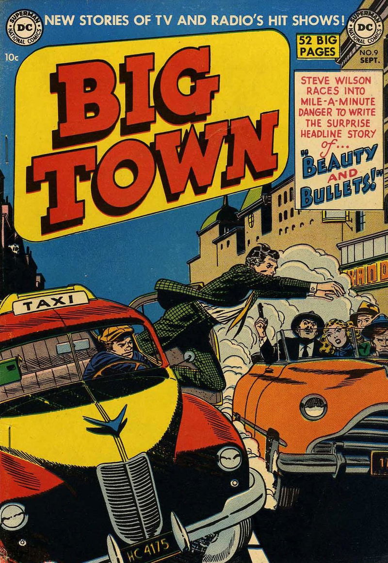 Big Town (DC, 1951 series) #9 (September 1951)