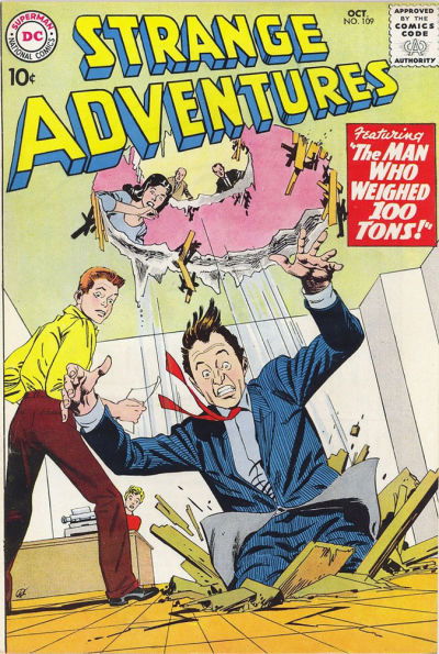 Strange Adventures (DC, 1950 series) #109 October 1959