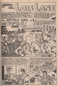 Lois Lane Comic (KGM, 1975 series) #126 — The Reptile Girl of Metropolis
Part 2: The Secret of the Reptile Girl