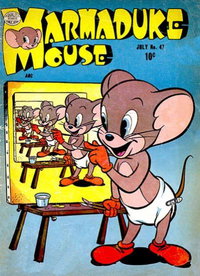 Marmaduke Mouse (Quality, 1946 series)  #47 (July 1954)