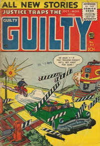 Justice Traps the Guilty (Prize, 1947 series)  v9#5 (83) (October-November 1956)